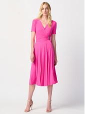 241013 Dress - Ultra Pink (Joseph Ribkoff)